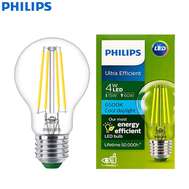 Philips Bulb Led Classic - หลอดไฟ LED แบบไส้หลอด ประสิทธิภาพสูงพิเศษ รุ่น A60