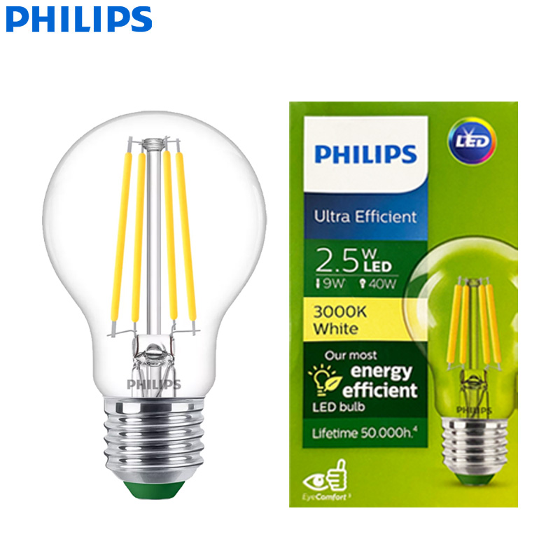 Philips Bulb Led Classic - หลอดไฟ LED แบบไส้หลอด ประสิทธิภาพสูงพิเศษ PHILIPS รุ่น