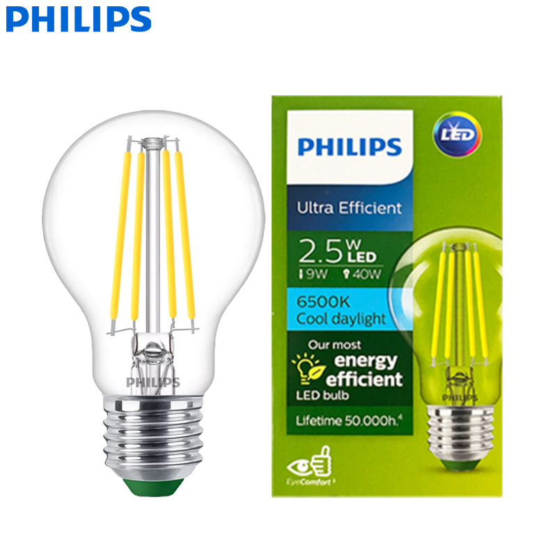 Philips Bulb Led Classic - หลอดไฟ LED แบบไส้หลอด ประสิทธิภาพสูงพิเศษ PHILIPS รุ่น