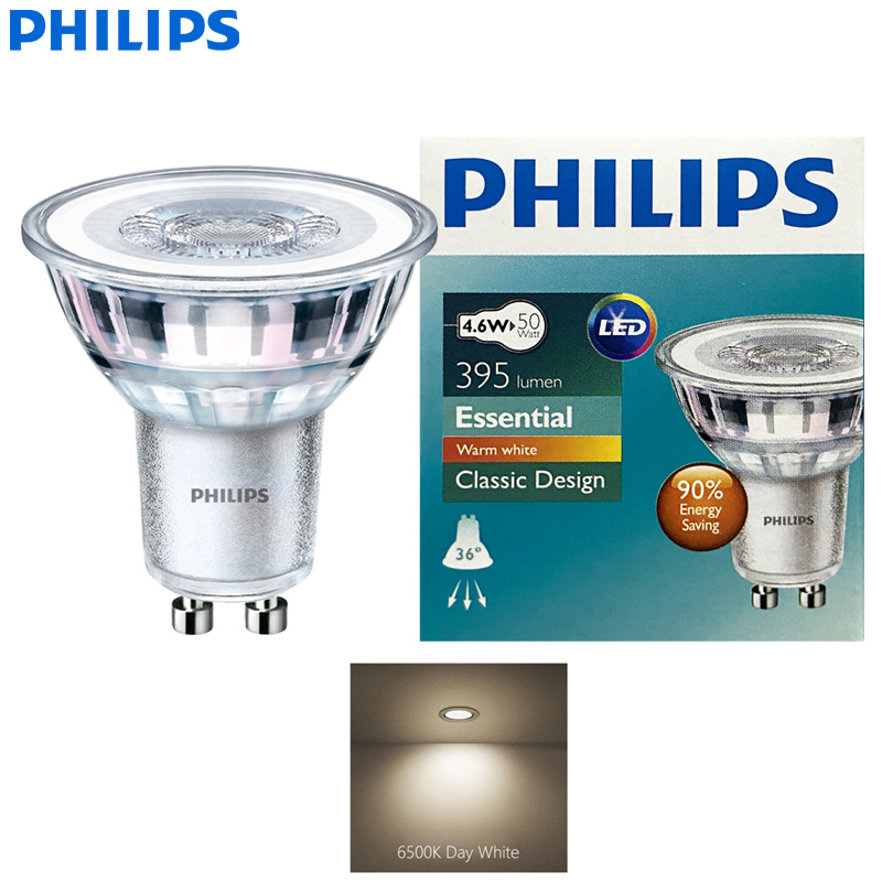 Philips Bulb Led Classic - ไฟสปอตไลท์ LED รุ่น Essential 4.6W (เทียบเท่าหลอดฮาโลเจน