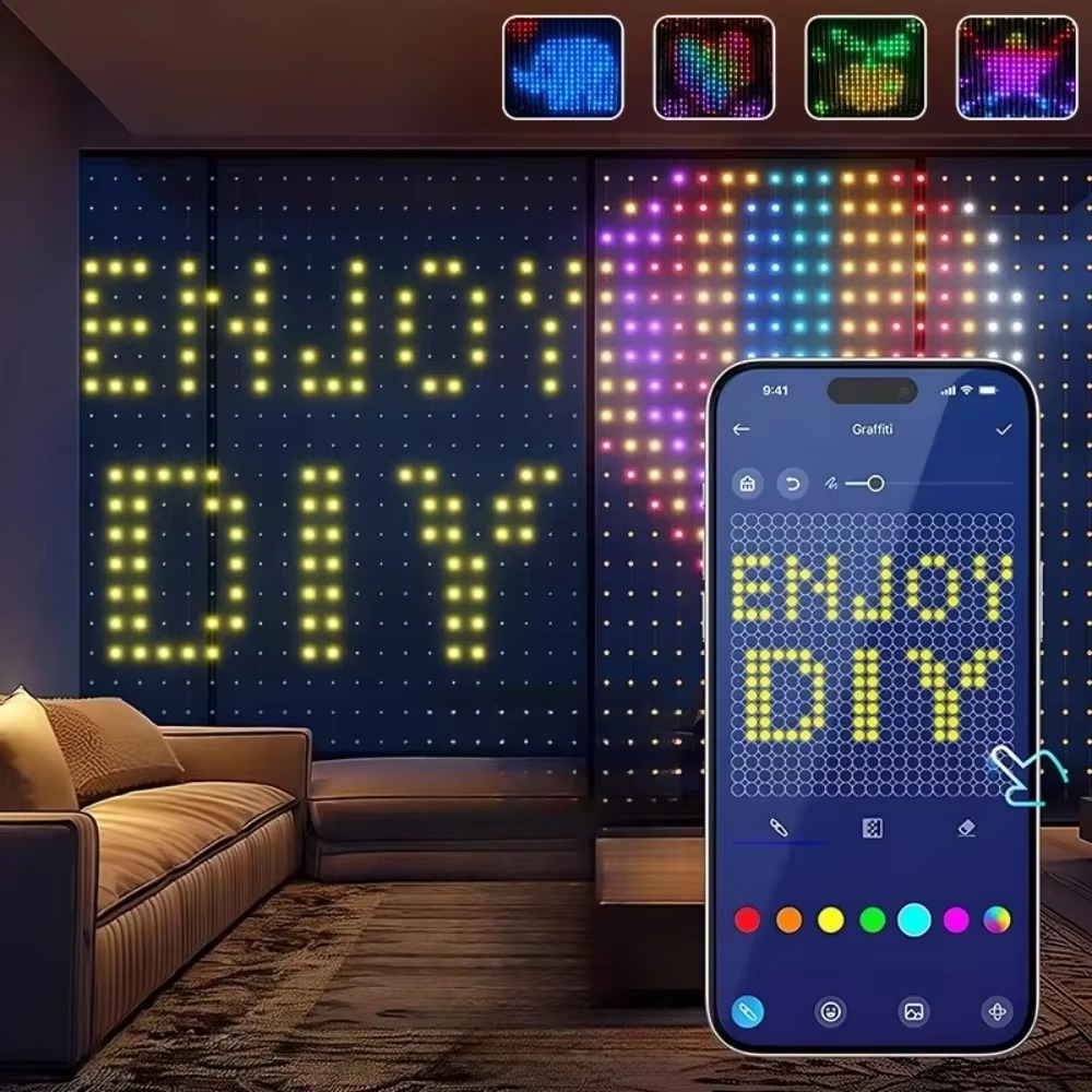 ชุดไฟตาข่ายคริสต์มาสแบบใหม่ คว - Lighting Christmas Decor บทวิจารณ์และราคา