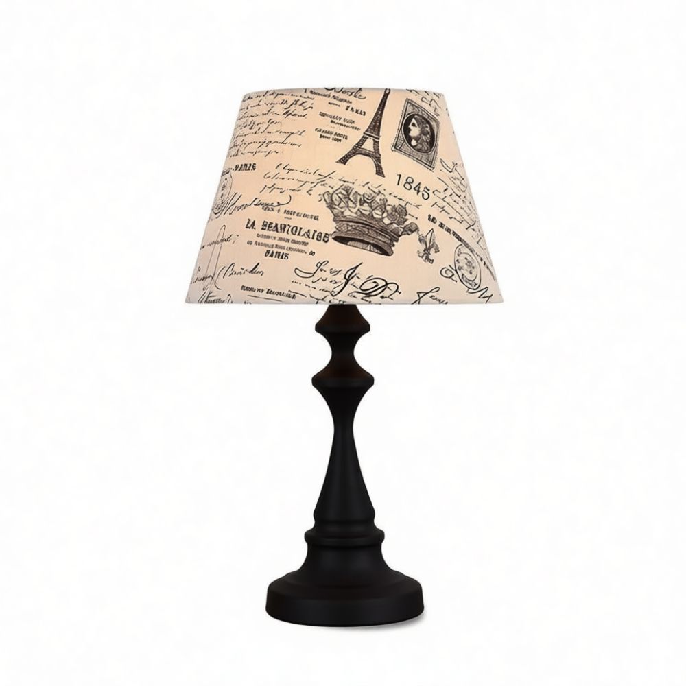 โคมไฟตั้งโต๊ะสไตล์อเมริกันวินเ - Lighting Decor Bedroom บทวิจารณ์และราคา