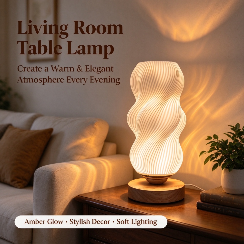 โคมไฟกลางคืนพิมพ์ 3 มิติ ลายคล - Lighting Decor Bedroom บทวิจารณ์และราคา