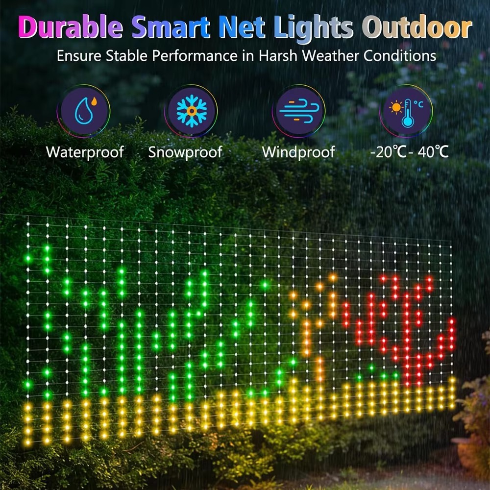 ชุดไฟตาข่ายคริสต์มาสประดับตกแต - Lighting Christmas Decor บทวิจารณ์และราคา