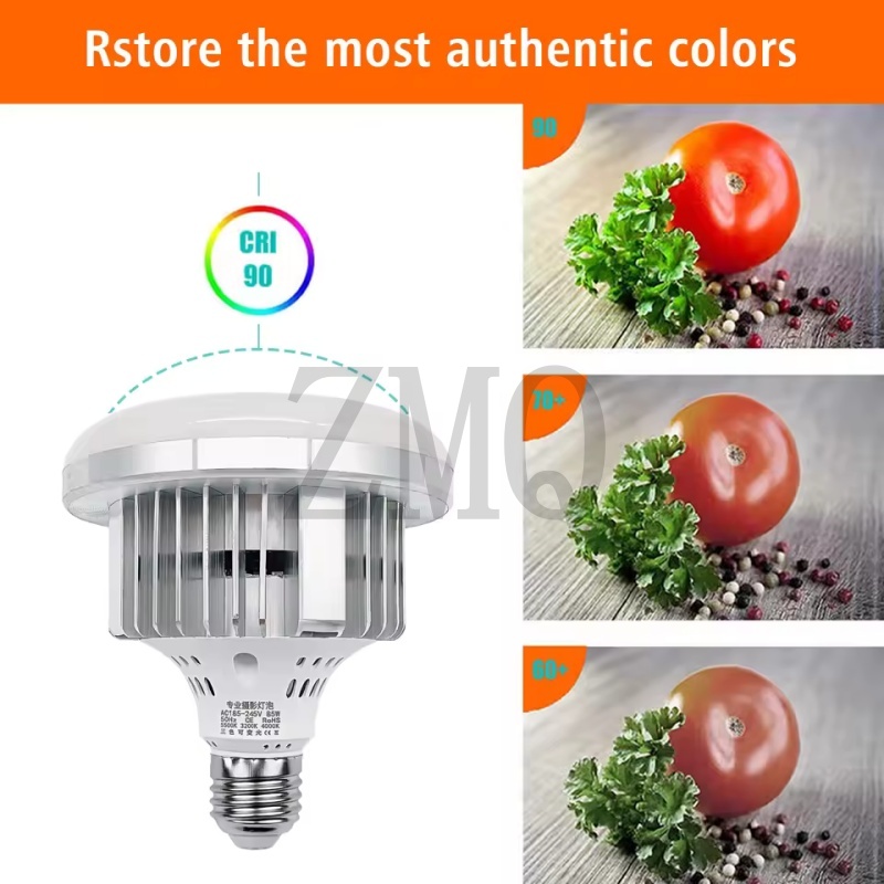 หลอดไฟ E27 85W 155W 3200K-5500 - Lighting Visual บทวิจารณ์และราคา