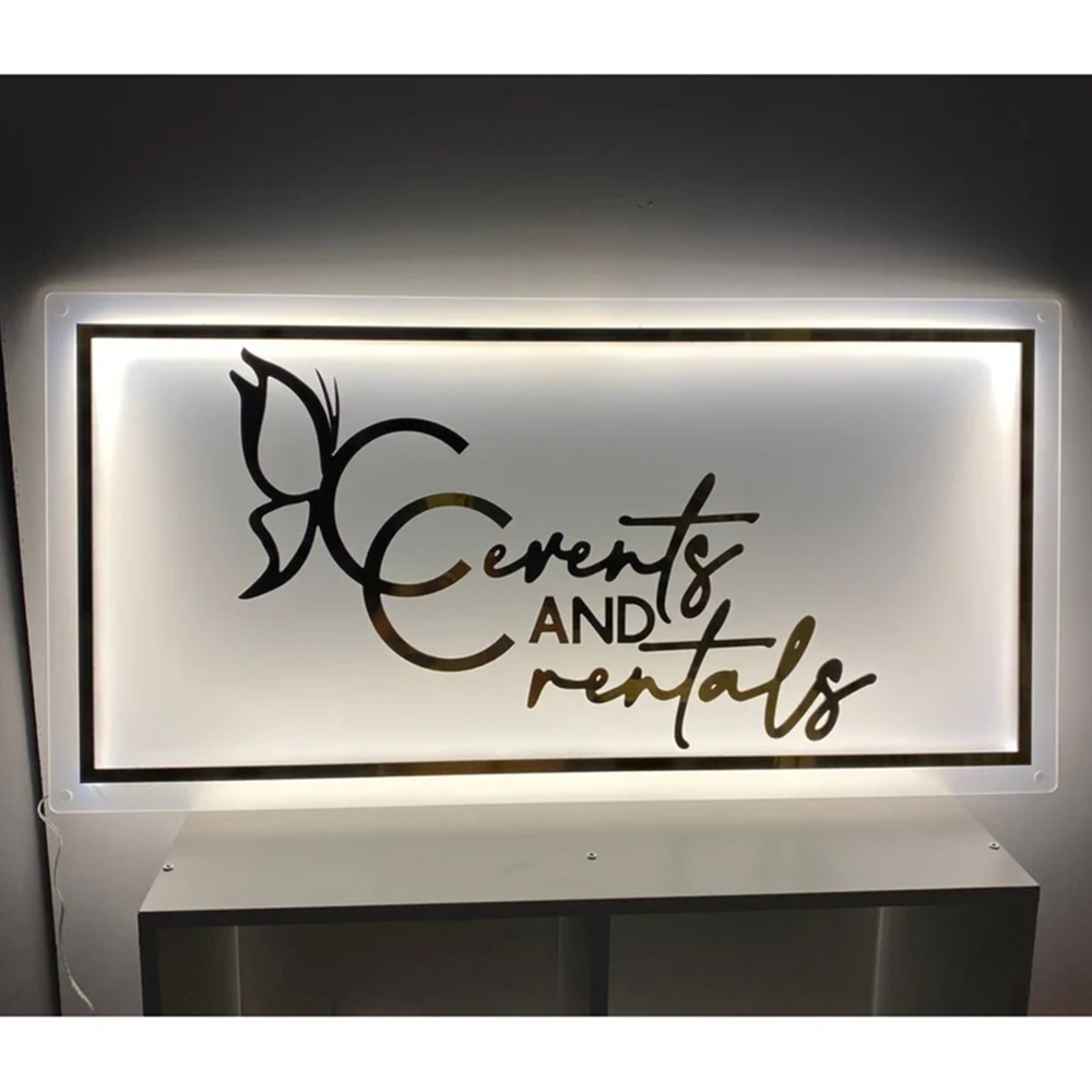 ป้ายไฟ LED โลโก้ธุรกิจแบบกำหนด - Lighting Decoration Ideas บทวิจารณ์และราคา