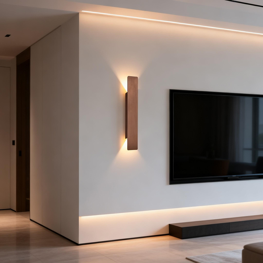 โคมไฟติดผนัง LED ดีไซน์เรียบง่ - Decor Lighting Cy บทวิจารณ์และราคา