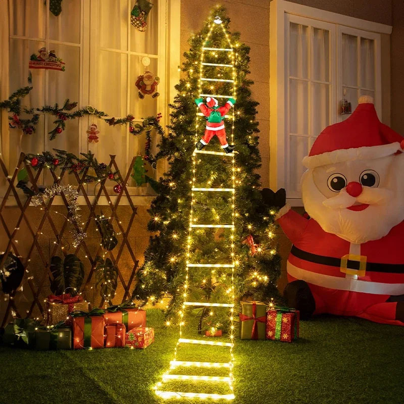 ไฟคริสต์มาส LED สายไฟตกแต่งบัน - Lighting Christmas Decor บทวิจารณ์และราคา