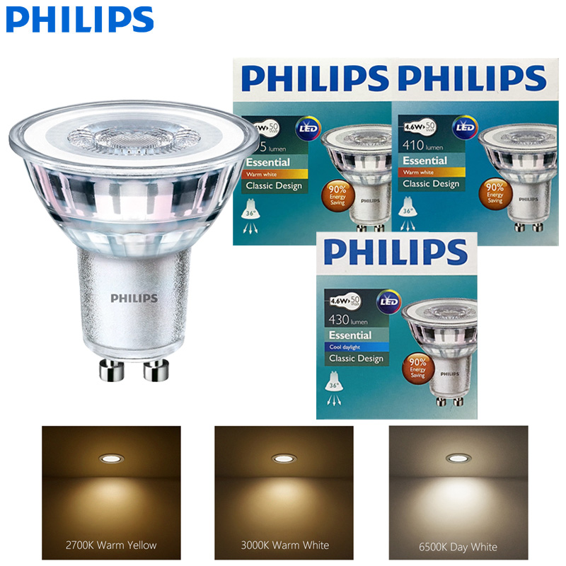 ไฟสปอตไลท์ LED รุ่น Essential  - Philips Bulb Led Classic บทวิจารณ์และราคา