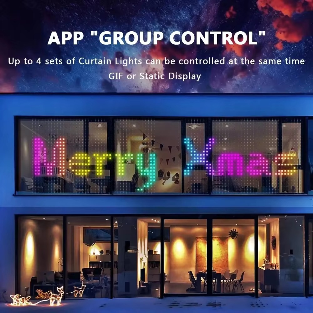 ชุดไฟประดับม่าน DIY แบบสั่งทำพ - Lighting Christmas Decor บทวิจารณ์และราคา