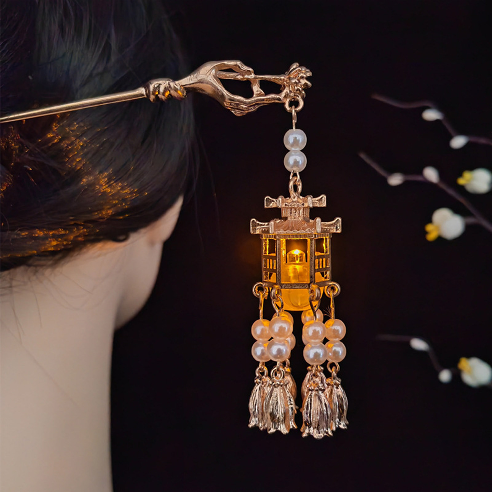 สไตล์จีนย้อนยุคแท่งผมส้อมพร้อม - Lighting Decoration Ideas บทวิจารณ์และราคา