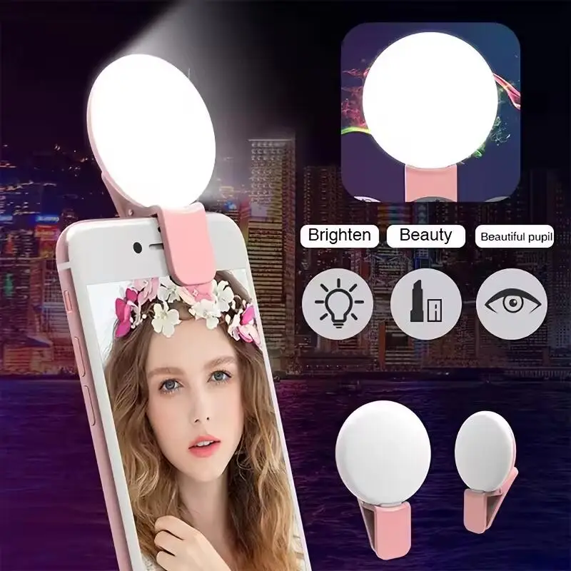 ไฟวงแหวนเซลฟี่ขนาดเล็กแบบพกพา  - Lighting Visual บทวิจารณ์และราคา