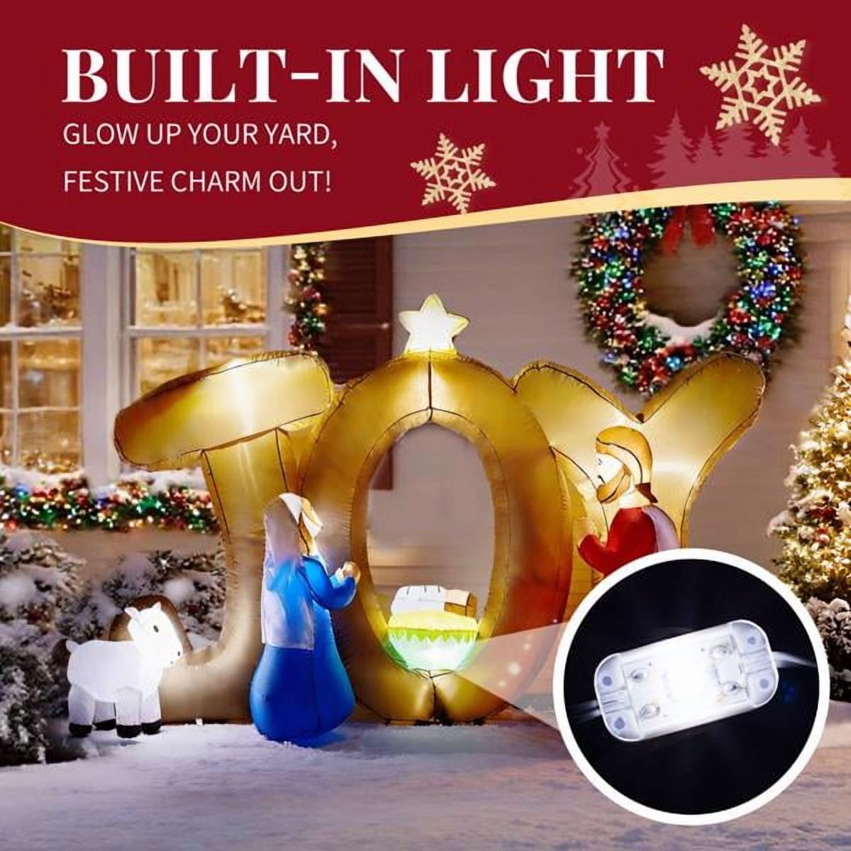 ของตกแต่งเป่าลมสำหรับเทศกาลคริ - Decor Timeless Lighting บทวิจารณ์และราคา