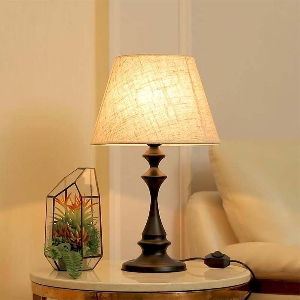 โคมไฟตั้งโต๊ะสไตล์วินเทจแบบอเม - Lighting Decor Bedroom บทวิจารณ์และราคา