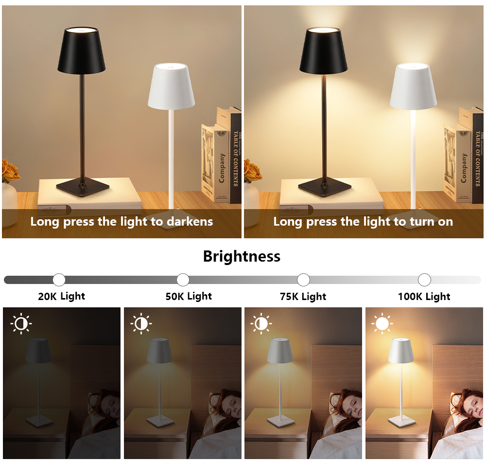 ไฟ LED แบบชาร์จไฟได้ โคมไฟตั้ง - Up Lighting Decor บทวิจารณ์และราคา