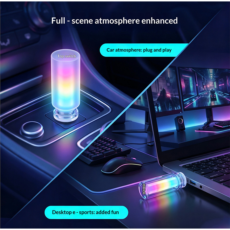 ไฟบรรยากาศ RGB ขวดแก้ว USB 10  - Lighting Mcqueen Bedroom Decor บทวิจารณ์และราคา